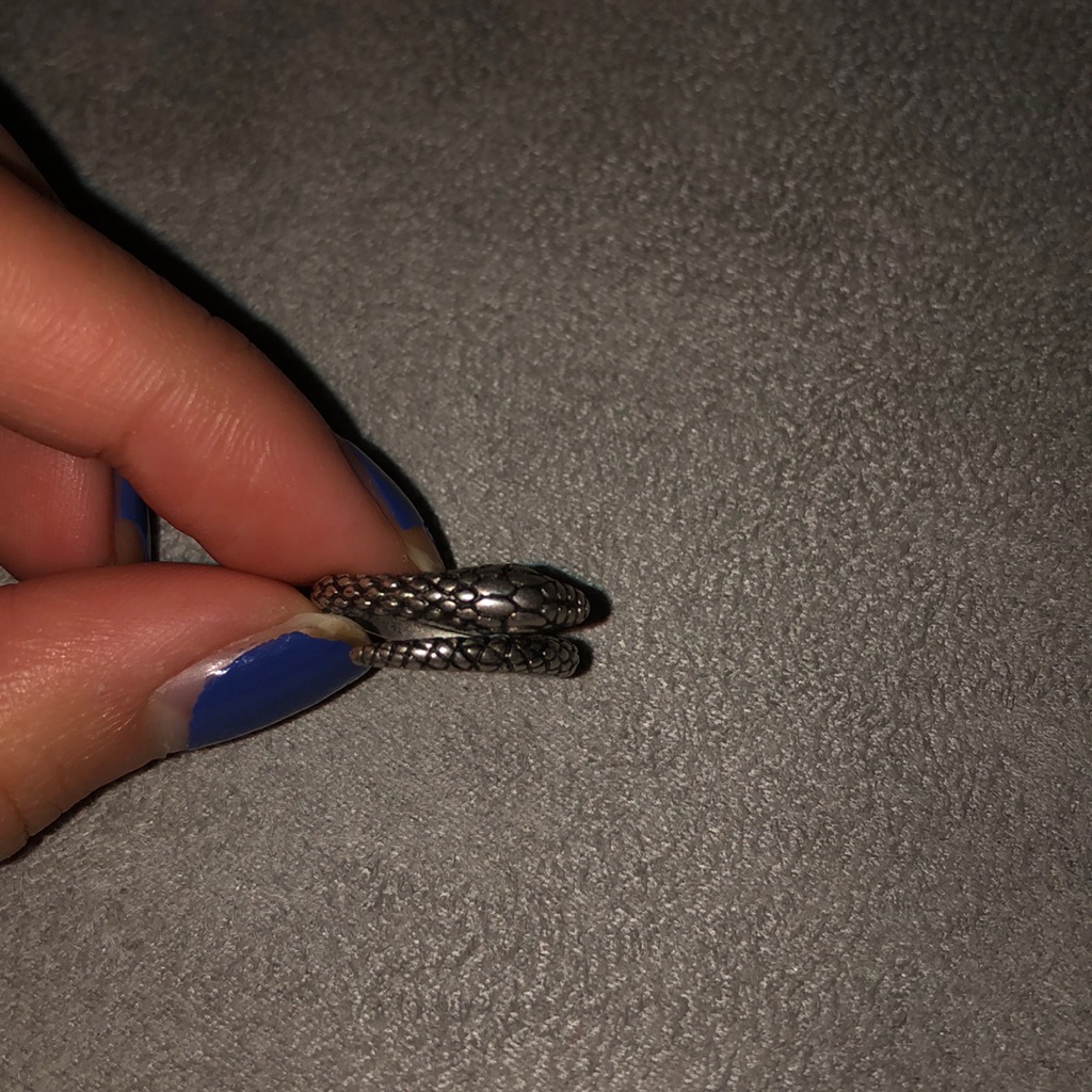Silver Snake Ring